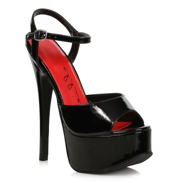 Anal Ellie Shoes Stiletto Sandal 65 Black
