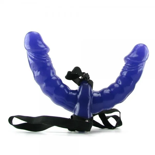 Female Sex Toys Pipedream Fetish Fantasy Double Delight Strap On Purple
