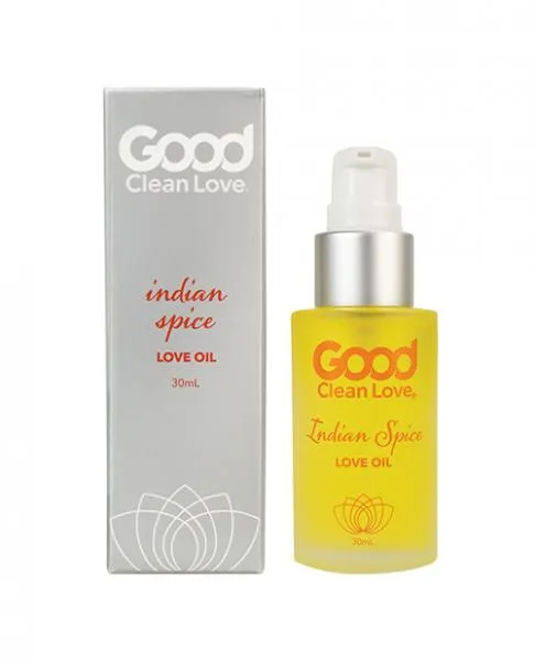 Good Clean Love Vibrators Good Clean Love Indian Spice Love Oil 30 Ml