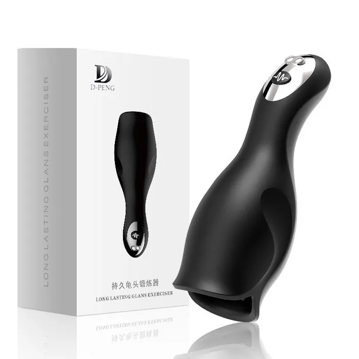 DPENG Male Sex Toys DPENG Vibrating Male Glans Masturbator