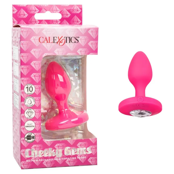 CalExotics CalExotics Cheeky Gems Medium Rechargeable Vibrating Probe Male Sex Toys