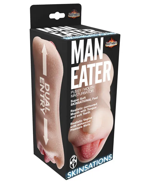 Hott Products Male Sex Toys Skinsations Man Eater Pussymouth Masturbator