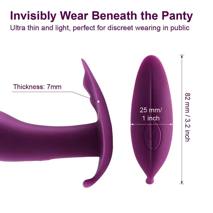 Luvkis Female Sex Toys Wireless Wearable Vibrator Butterfly Vibrating Egg