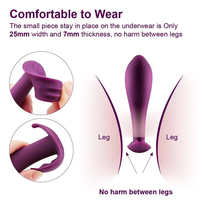 Luvkis Female Sex Toys Wireless Wearable Vibrator Butterfly Vibrating Egg