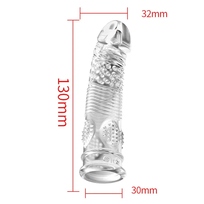 Male Sex Toys Onion Toy Reusable Silicone Transparent Clitral Stumilation Cock Sleeve Male Sex Toys Onion Toy Reusable Silicone Transparent Clitral Stumilation Cock Sleeve