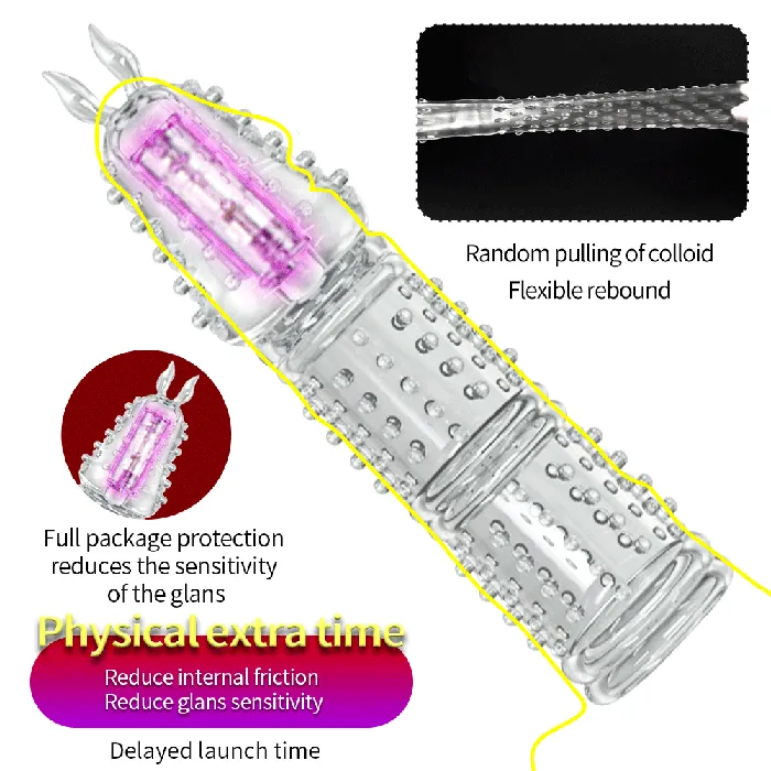 Male Sex Toys Onion Toy Reusable Silicone Transparent Clitral Stumilation Cock Sleeve Male Sex Toys Onion Toy Reusable Silicone Transparent Clitral Stumilation Cock Sleeve