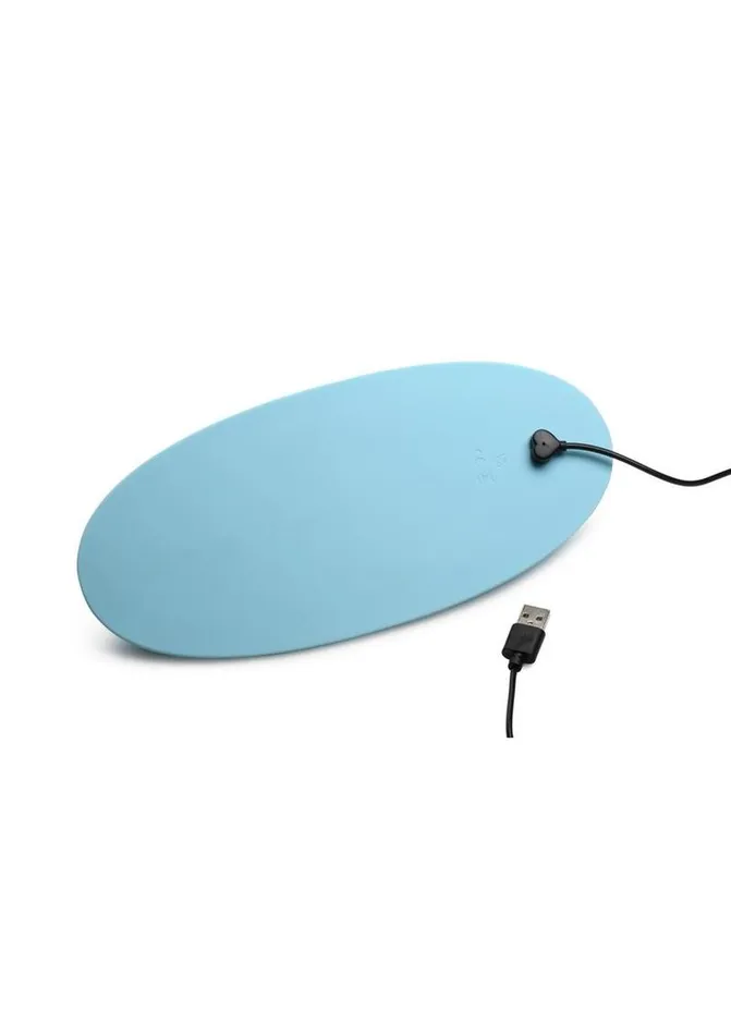 Inmi Wave Slider 28X Vibrating Silicone Pad with Remote Control Blue XR Brands Female Sex Toys
