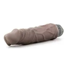 Dildos Blush X5 Plus Hard On Vibrating 9 Dildo Brown Blush Novelties