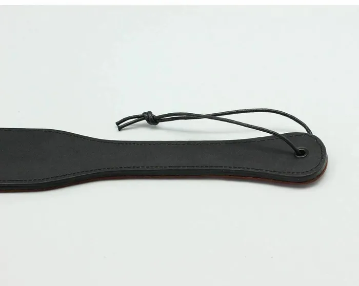 House of Dasein Couples Paddles Luxury Brown Leather Spanking Paddle Suede Spanker Bdsm Impact Play Fetish