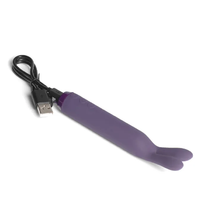 Je Joue Vibrators Je Joue Powerful Bullet with Flexible Rabbit Ears Purple