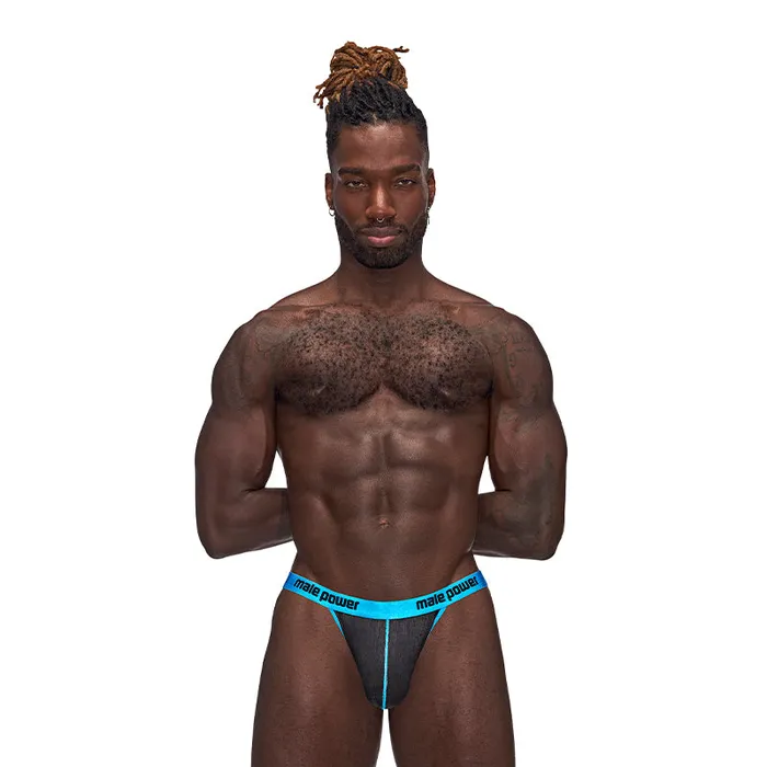 Male Power Male Sex Toys Mp Casanova Uplift Thong Blk Lx