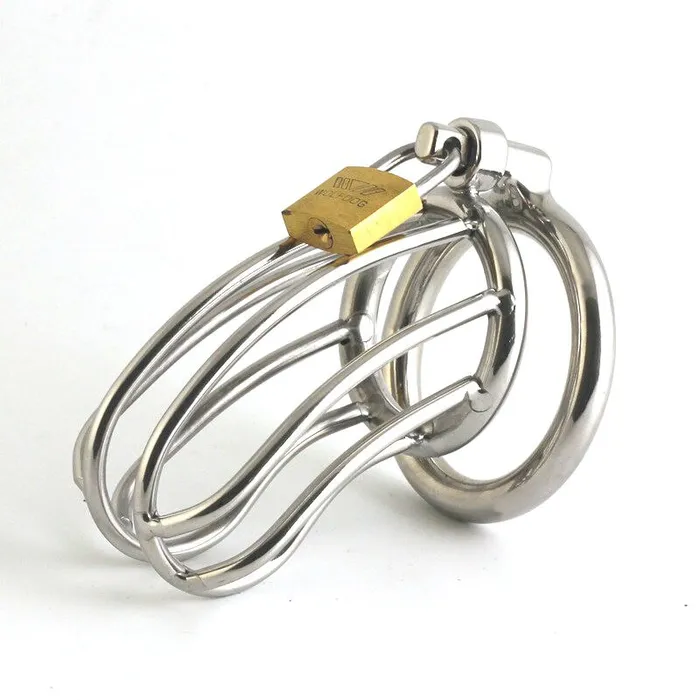 Male Sex Toys SMALL METAL COCK CAGE 315 INCHES LONG CHASTITY CAGE CO