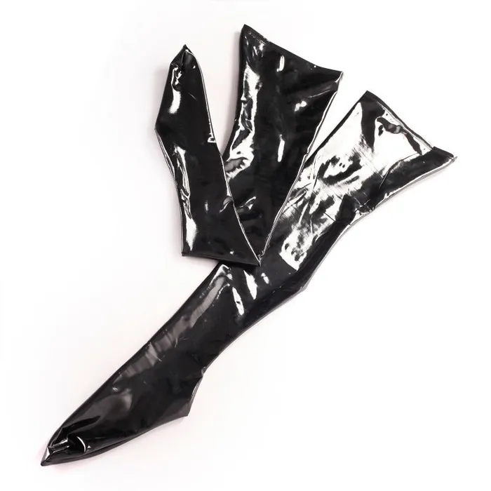 Stockings Sexy Wetlook Thigh High Over The Knee Faux Latex Costume House of Dasein Male Sex Toys