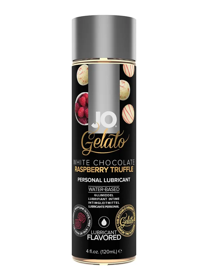 System Jo Vibrators System Jo Gelato White Chocolate Raspberry Truffle Water Based Lube 4 Ounce System Jo Vibrators System Jo Gelato White Chocolate Raspberry Truffle Water Based Lube 4 Ounce