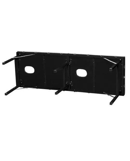 XR Brands Couples Master Series Bondage Massage Bed Black