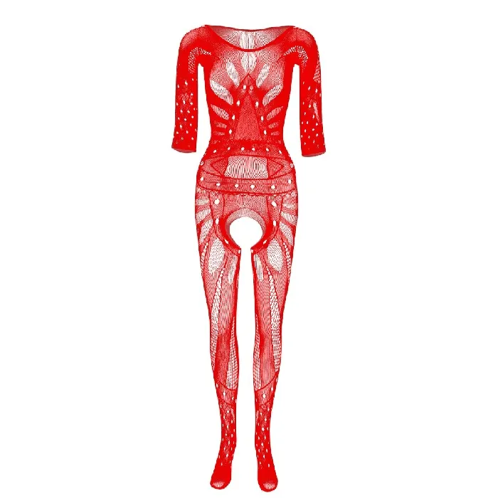 Bodystockings Playsuits EVEs SECRETS Womens Sexy Bodysuit Fishnet Erotic Bodystocking Mesh Pantyhose for Ladies