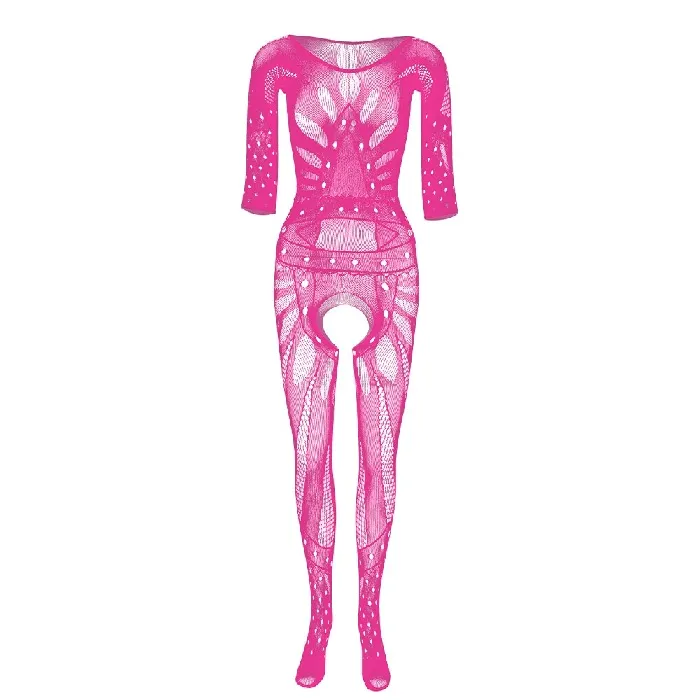 Bodystockings Playsuits EVEs SECRETS Womens Sexy Bodysuit Fishnet Erotic Bodystocking Mesh Pantyhose for Ladies