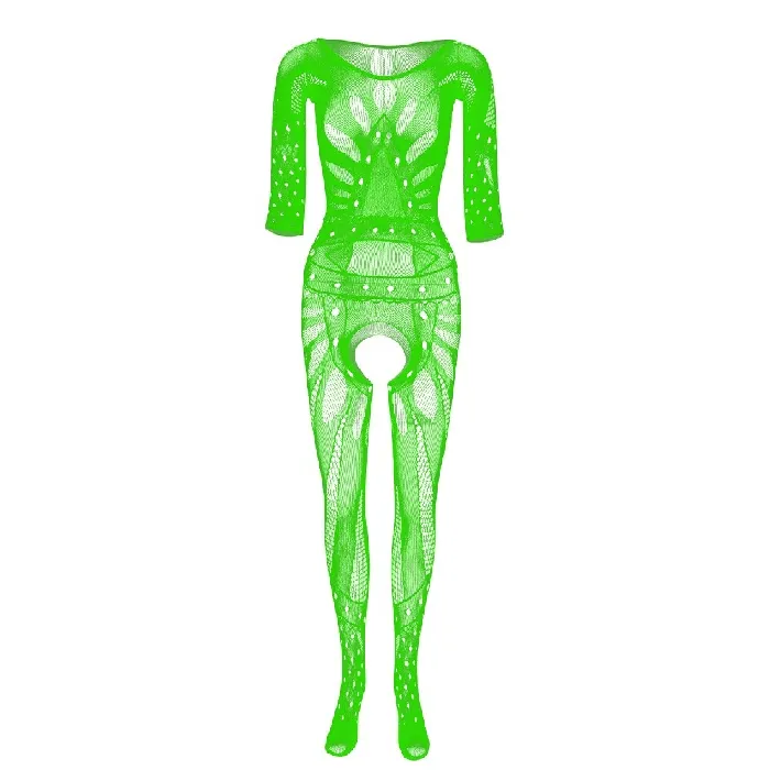 Bodystockings Playsuits EVEs SECRETS Womens Sexy Bodysuit Fishnet Erotic Bodystocking Mesh Pantyhose for Ladies