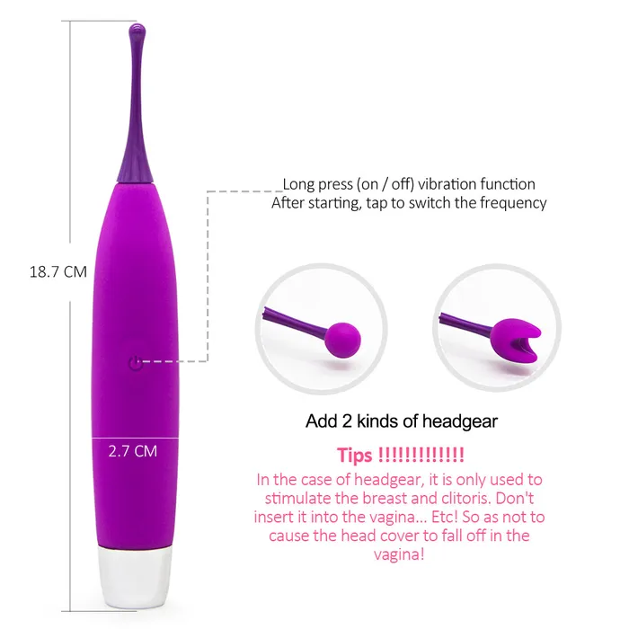 Clitorial Vibrating Pen JazzToy Female Sex Toys