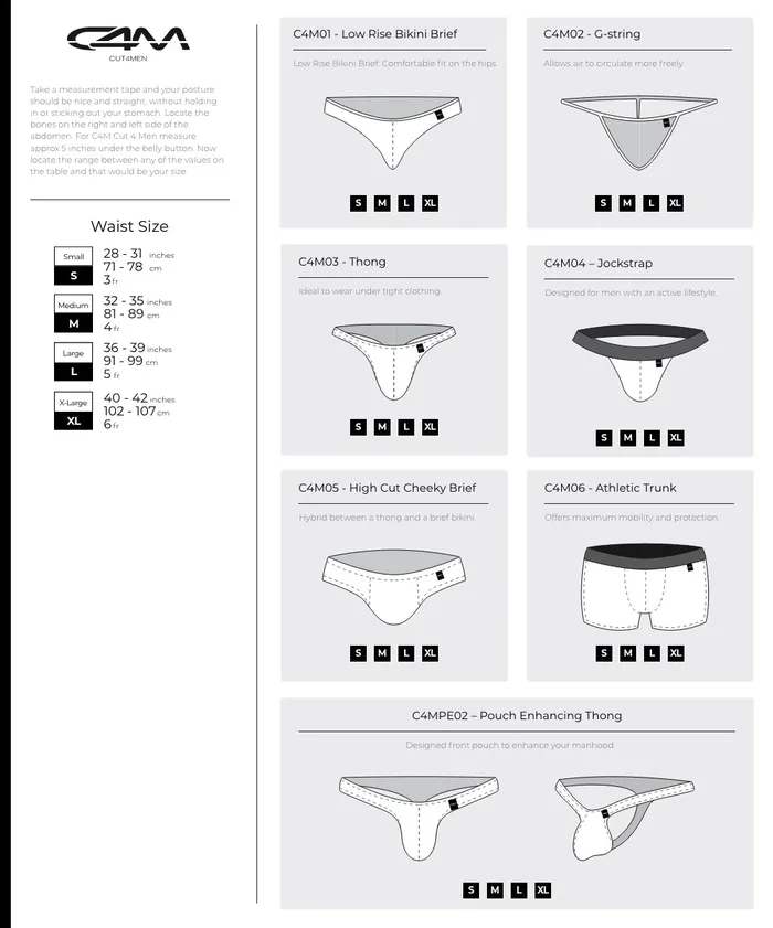 CUT4MEN Male Sex Toys CUT4MEN THONG