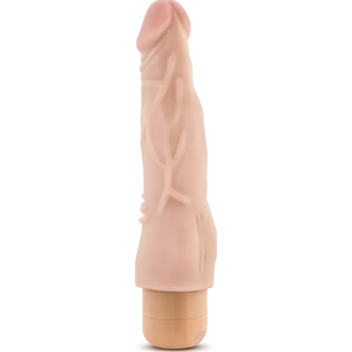 Dildos Dr Skin Cock Vibe 4 8in Vibrating Cock Beige Beige Dr Skin