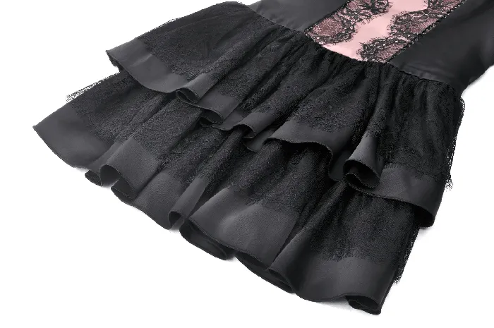 EVEs SECRETS Lace Layered Mini Dress with Victorian Inspiration Female Sex Toys