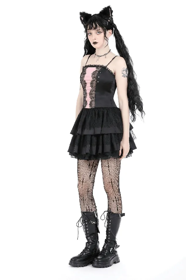 EVEs SECRETS Lace Layered Mini Dress with Victorian Inspiration Female Sex Toys