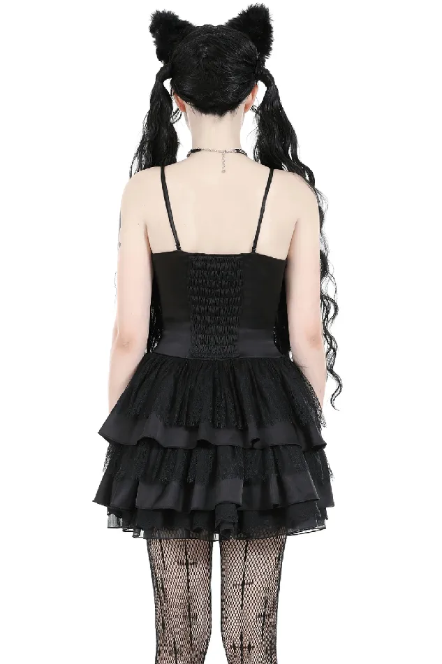 EVEs SECRETS Lace Layered Mini Dress with Victorian Inspiration Female Sex Toys