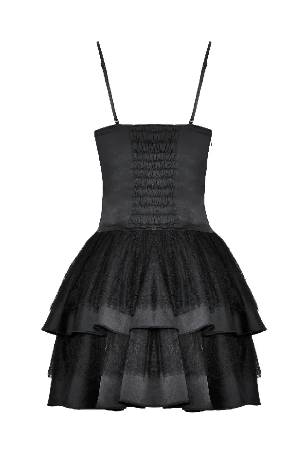 EVEs SECRETS Lace Layered Mini Dress with Victorian Inspiration Female Sex Toys