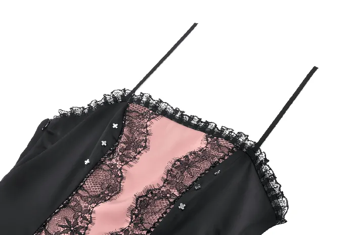 EVEs SECRETS Lace Layered Mini Dress with Victorian Inspiration Female Sex Toys