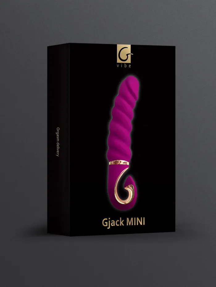 Gjack Mini Our Famous Twisted Mini Dildo Vibrator Gvibe EU Female Sex Toys