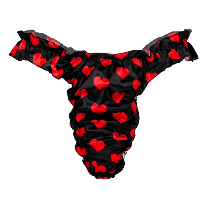 Mens Shiny Ruffled Soft Lingerie Panties Sissy Bikini Briefs Underwear EVEs SECRETS Male Sex Toys Mens Shiny Ruffled Soft Lingerie Panties Sissy Bikini Briefs Underwear EVEs SECRETS Male Sex Toys