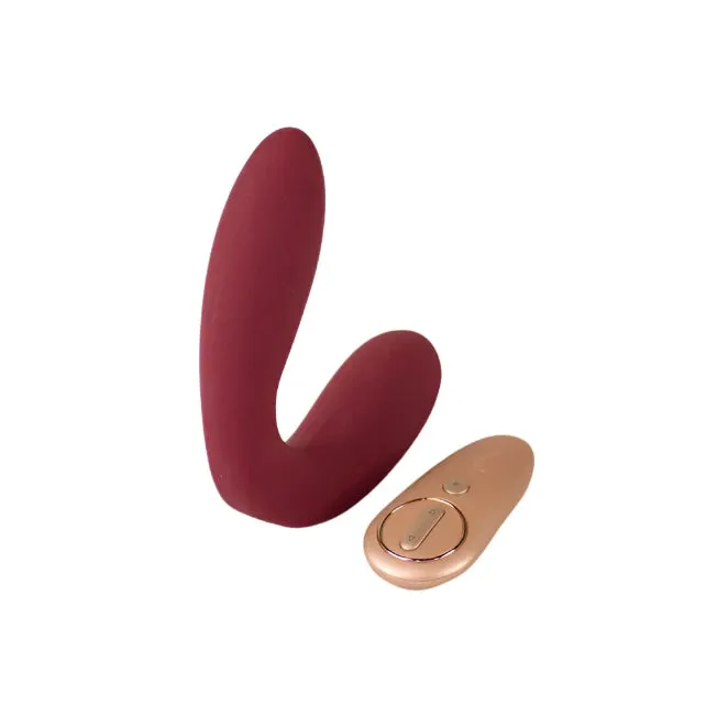 Viotec Anal Hercules Remote CShape Couples Vibrating Plug