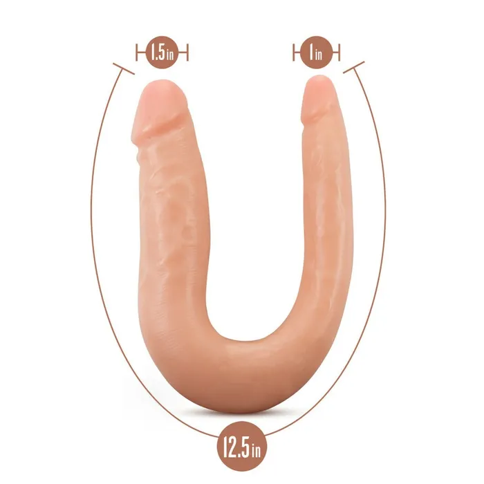 Blush Dildos Mini Double Dong Vanilla