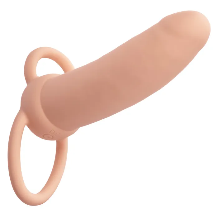 CalExotics Female Sex Toys Rechargeable Thick Dual Penetrator Ivory CalExotics Female Sex Toys Rechargeable Thick Dual Penetrator Ivory