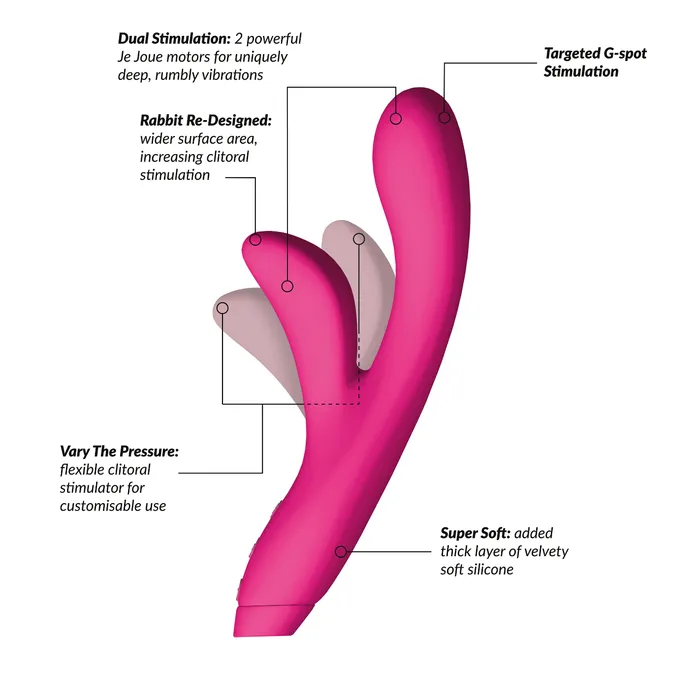 Je Joue Female Sex Toys Je Joue Hera Rabbit Vibrator