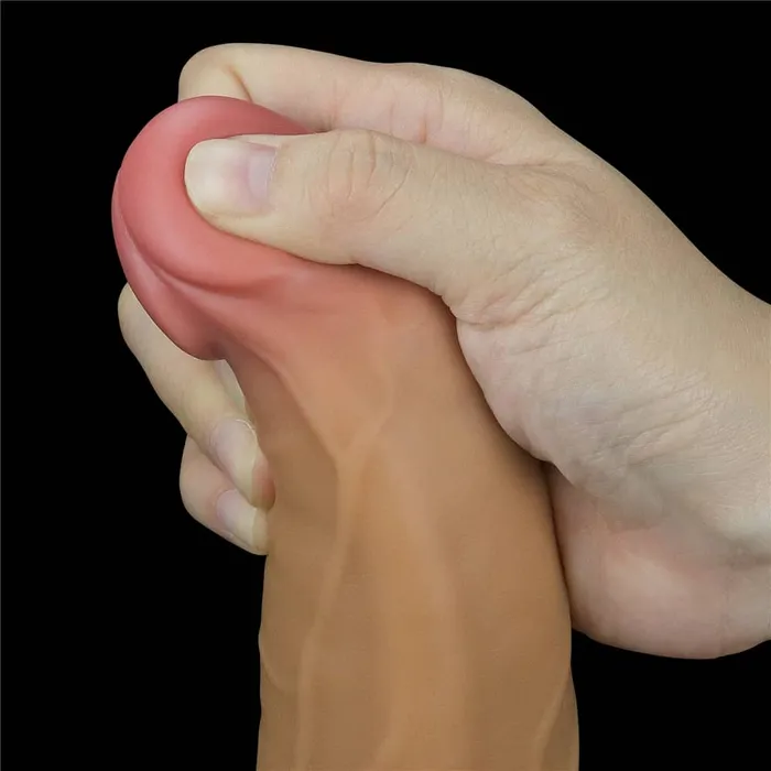 LOVETOY Dildos 90 Dual Density Platinum Silicone Dildo