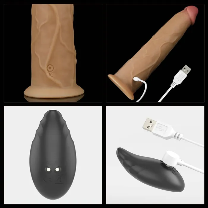 LOVETOY Dildos 90 Dual Density Platinum Silicone Dildo