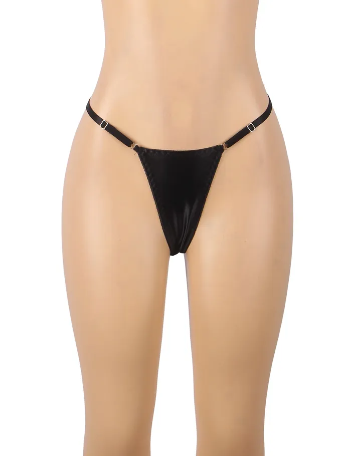 Male Sex Toys FRISKY BUSINESS SG Bra Set 3 Pcs Openable Bow Bra Set with Leg Ring