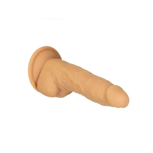 Naked Addiction 8 Rotating Vibrating Silicone Dildo Traveling Tickle Trunk Dildos