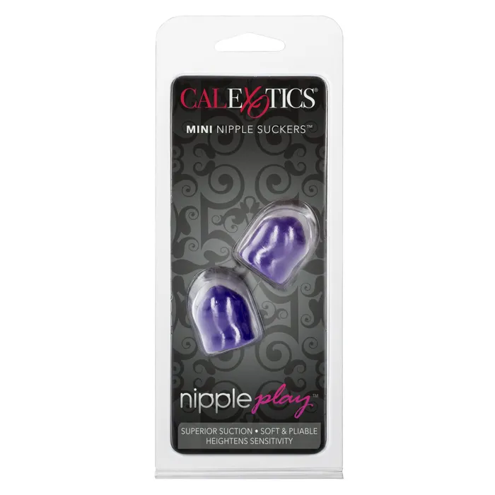 Nipple Play Mini Nipple Suckers Purple CalExotics Vibrators Nipple Play Mini Nipple Suckers Purple CalExotics Vibrators
