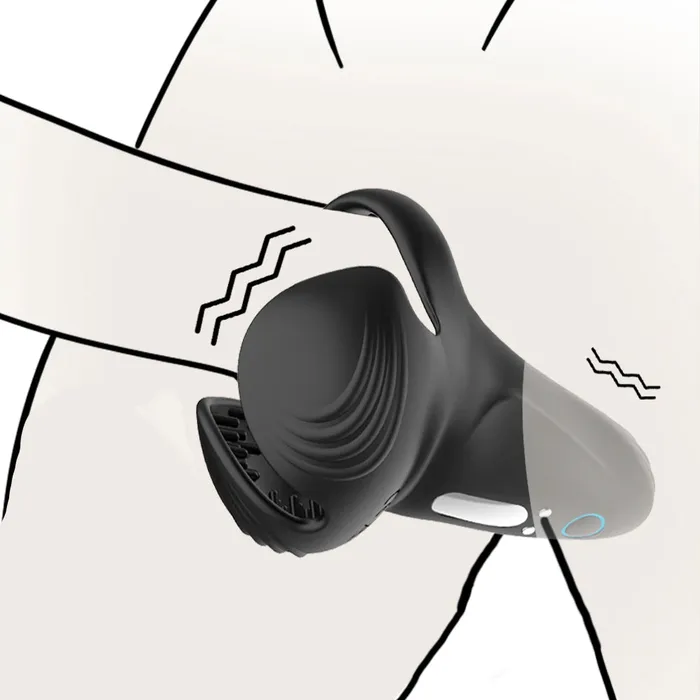 Stamina Stud Perineum Cock Ring FRISKY BUSINESS SG Male Sex Toys