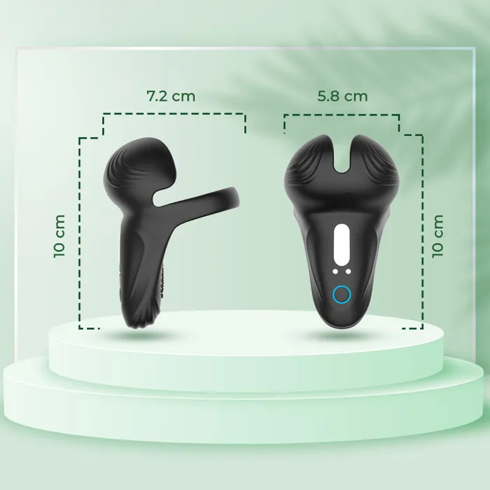 Stamina Stud Perineum Cock Ring FRISKY BUSINESS SG Male Sex Toys