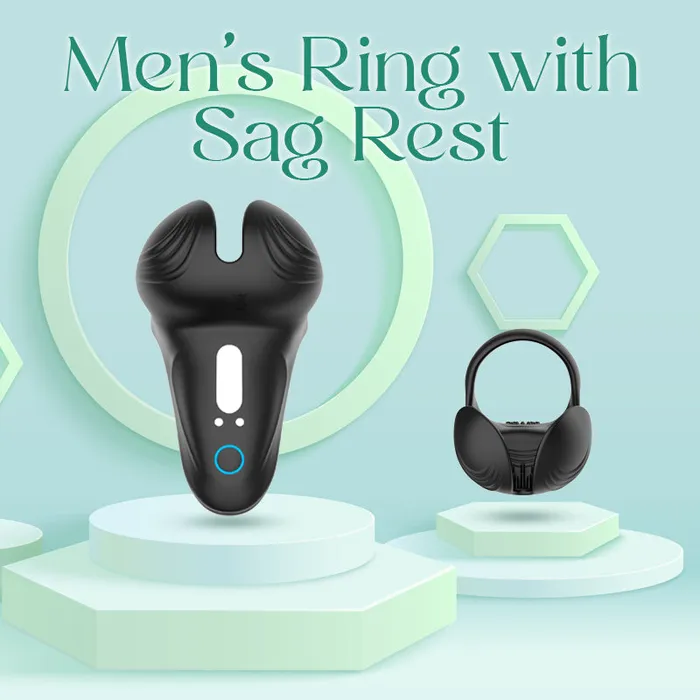 Stamina Stud Perineum Cock Ring FRISKY BUSINESS SG Male Sex Toys