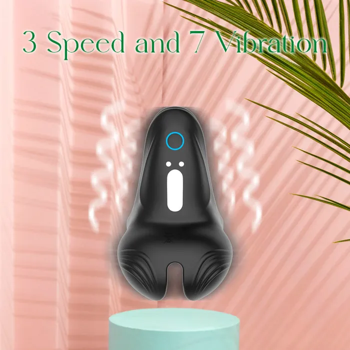 Stamina Stud Perineum Cock Ring FRISKY BUSINESS SG Male Sex Toys