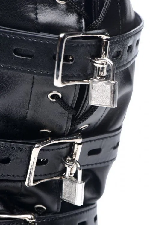 Strict Strict Bondage Hood with Penis Gag Male Sex Toys