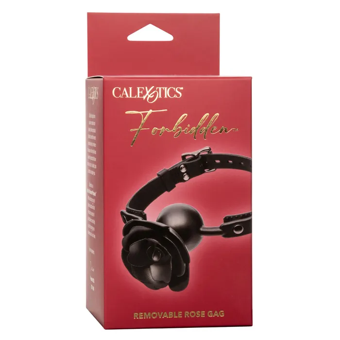 Vibrators CalExotics Forbidden Removable Rose Gag Vibrators CalExotics Forbidden Removable Rose Gag